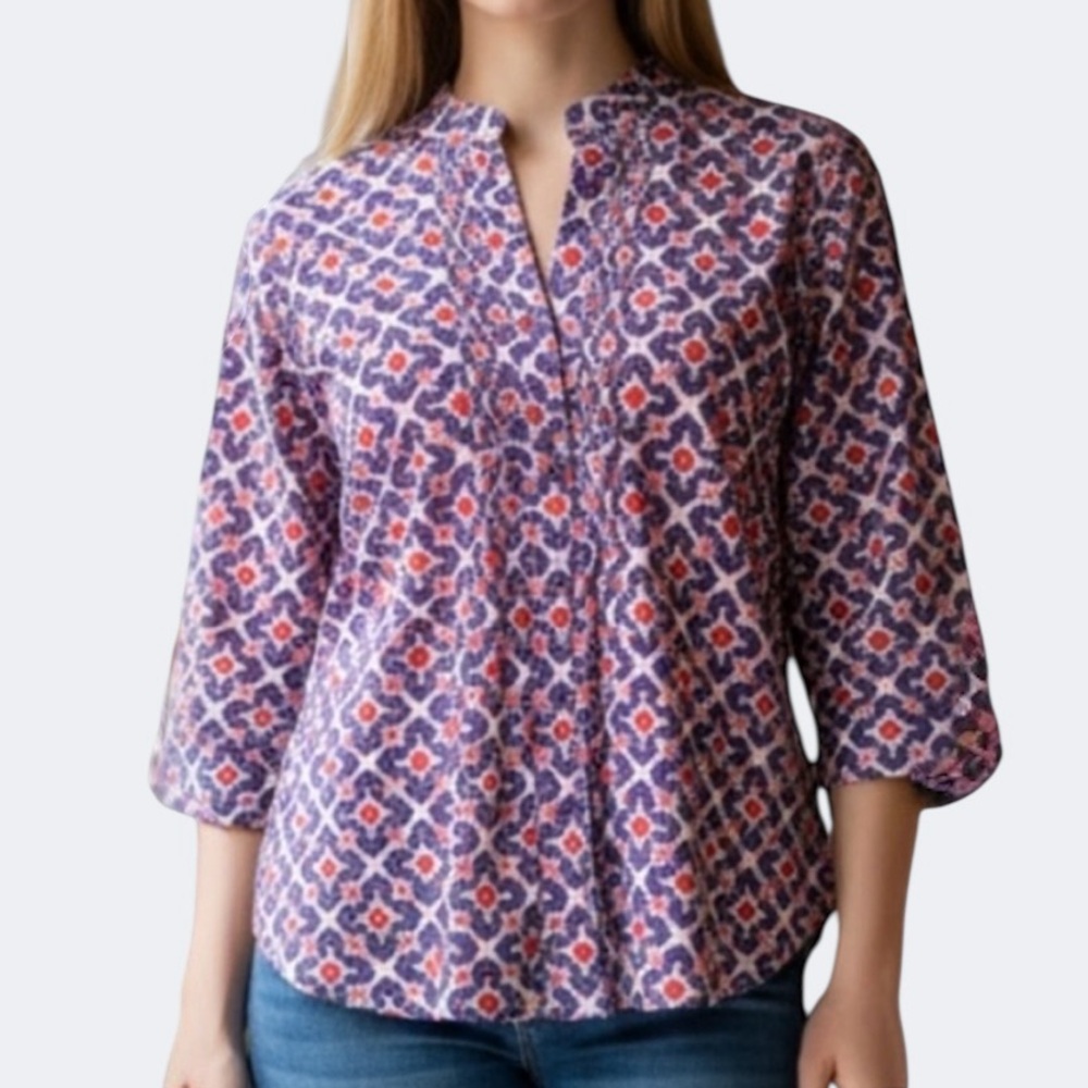 Roberta Roller Rabbit Geometric Print Tunic